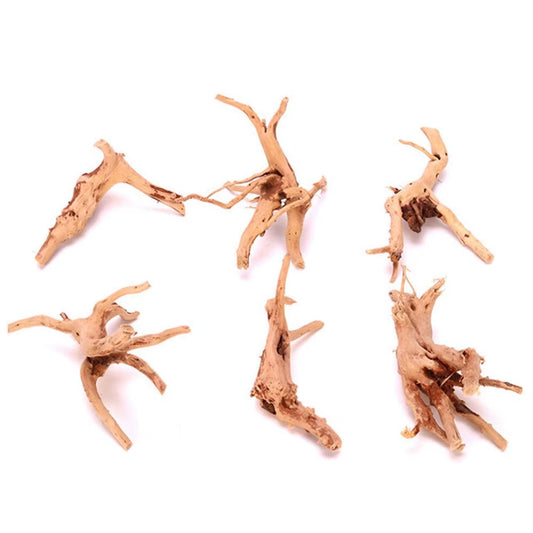 1 Pcs Wood Natural Trunk Driftwood Tree Aquarium Fish Tank Plant Stump Aquarium Fish Tank Ornament Landscaping Decoration