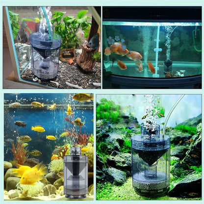 Fish Stool Suction Collector Fish Tank Filter Aquarium Tank Fully Automatic Fish Dung Suction Separator