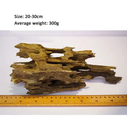 Fish Tank Decorations Natural Porous Wooden Driftwood Aquarium Decorations Crab Shrimp Fish Aquarium Accessories Wooden Product